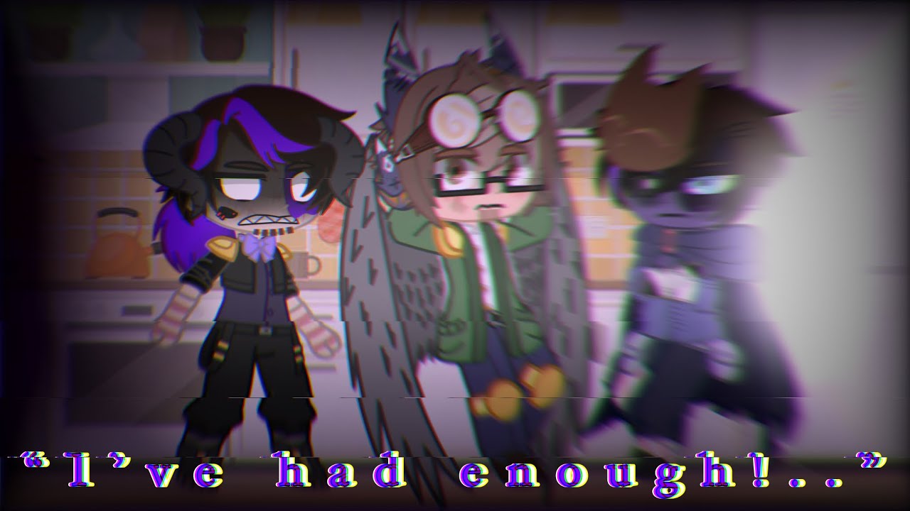 “I’ve had enough!..” Afton household (FNAF//Gacha Club) !Violence and blood warning!