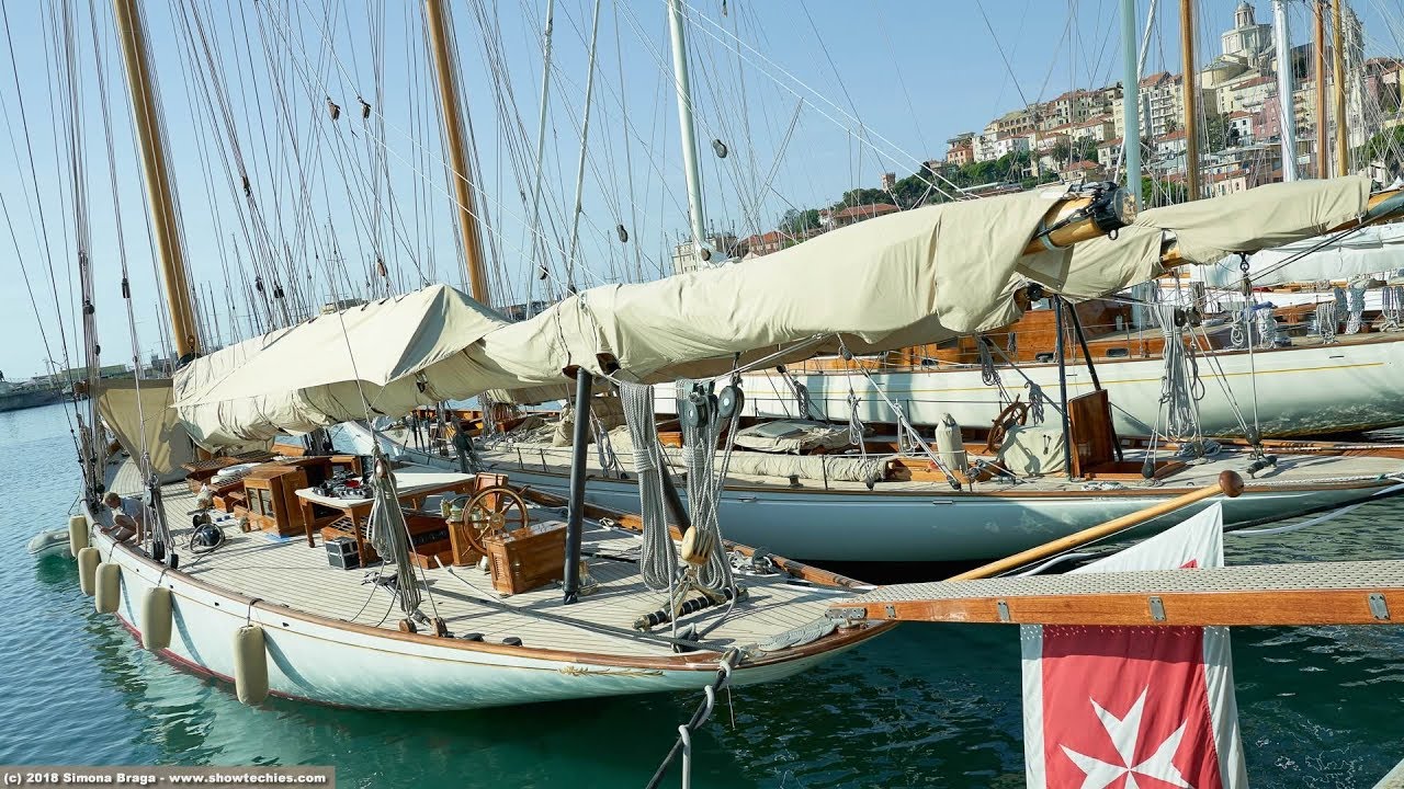 Vele d'Epoca Imperia 2018 - Il design di Fife, Herreshoff e Stephens.