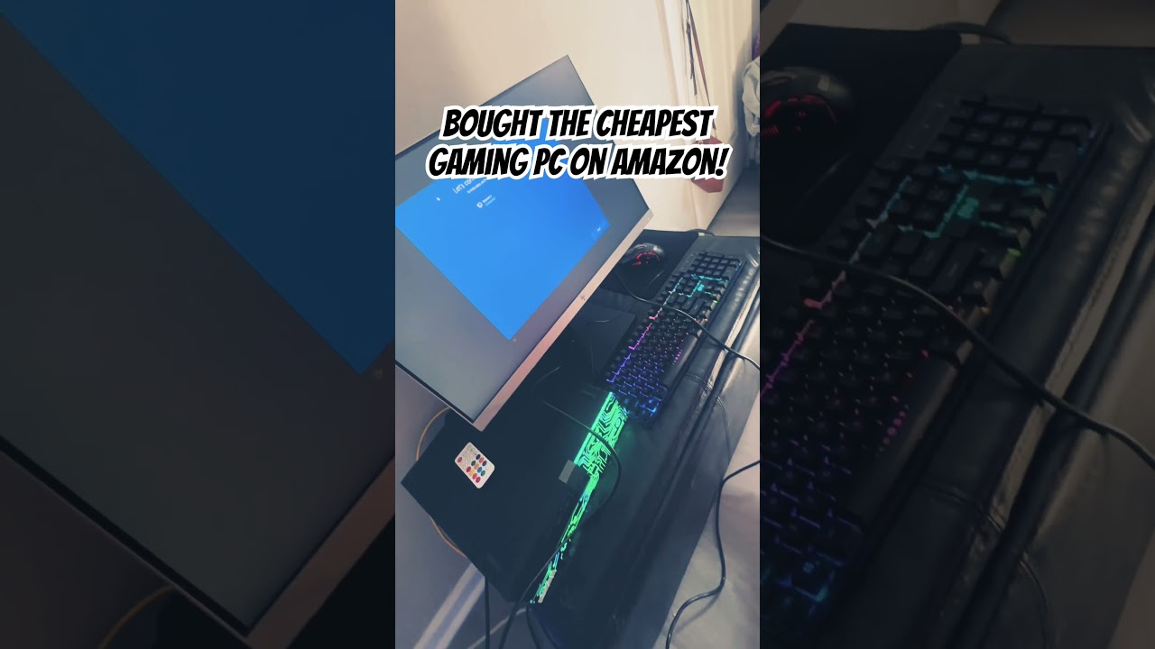 Dell Optiplex RGB ! CHEAPEST GAMING PC ON AMAZON! #gaming #pcgamingsetup  #pc #amazon #gamingpc