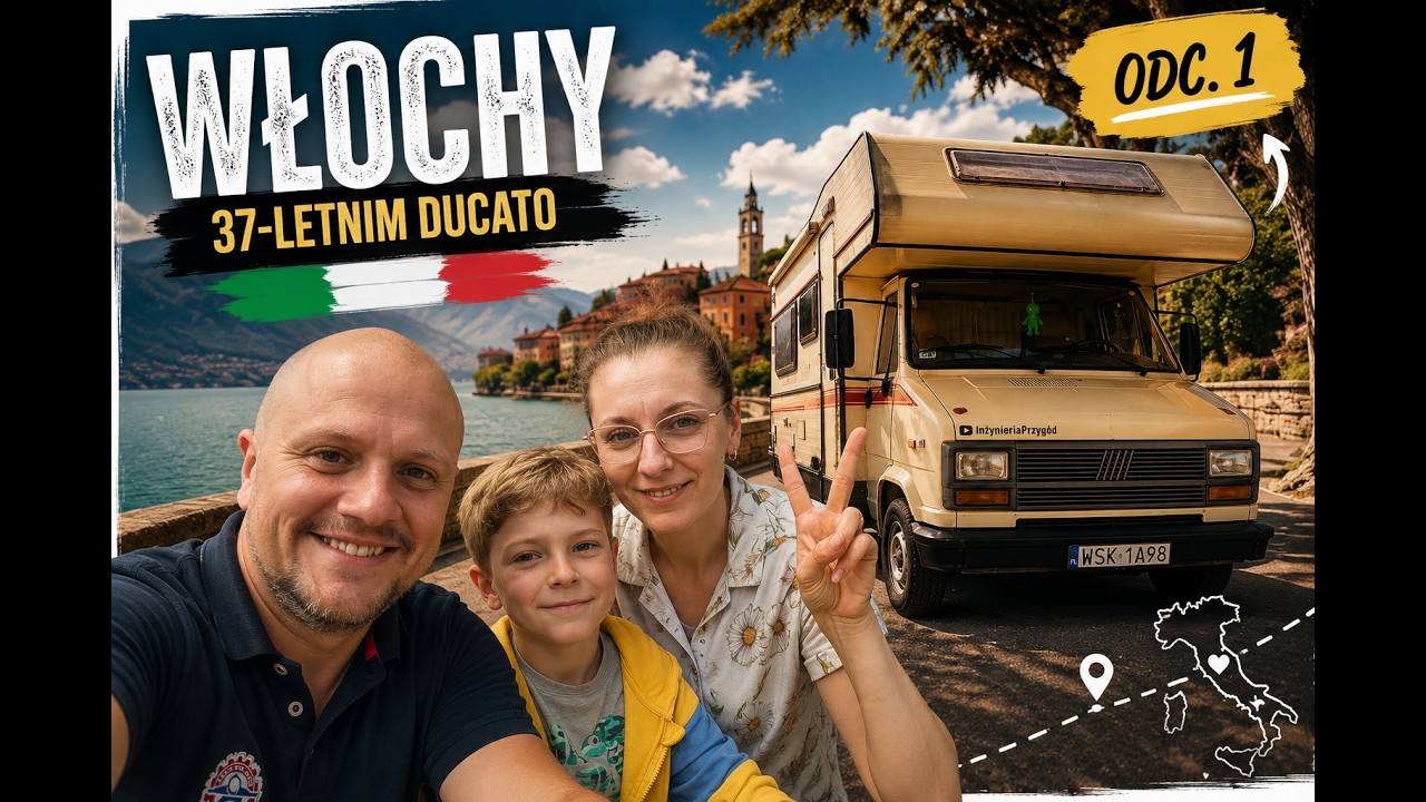 Ruszyliśmy do WŁOCH 37-letnim Fiatem Ducato! Czy dojedzie? 🇮🇹