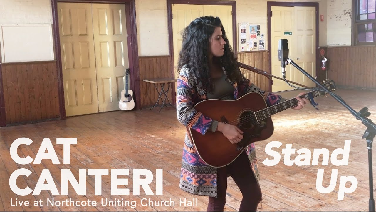 Cat Canteri - Stand Up and Be My Man, live at Northcote Uniting Church - ANZAC DAY 2019