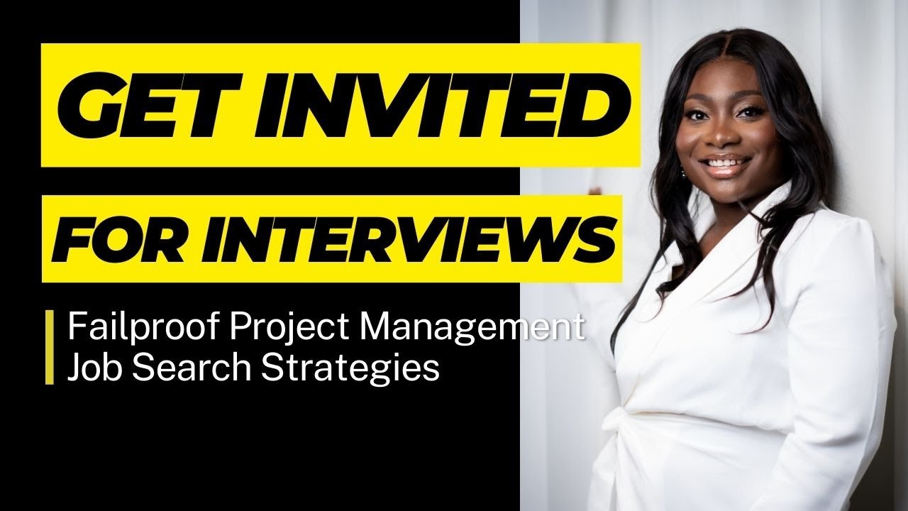 Project Management Job Search Strategies that Never Fail | Get Invited for Interviews