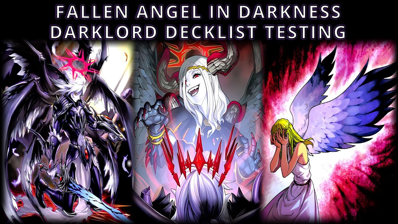 Fallen Angel In Darkness - Darklord Decklist Testing | MDPro3 Replays