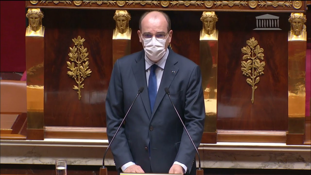 Elections r&eacute;gionales et d&eacute;partementales : intervention de Jean Castex devant l&rsquo;Assembl&eacute;e nationale