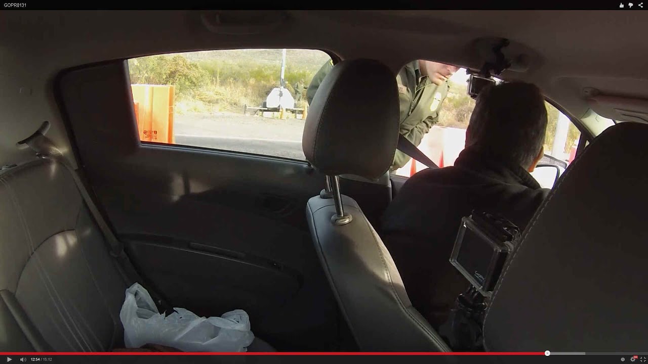 12:29 Border Patrol Checkpoint shakes Public Up - Indian Reservation Traffic to Tucson, AZ