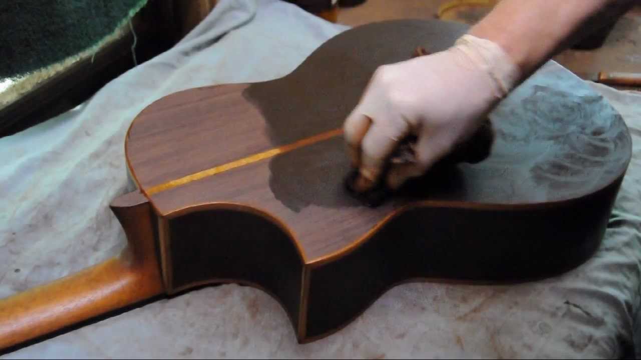 Grain Filling Back - Howell Guitars