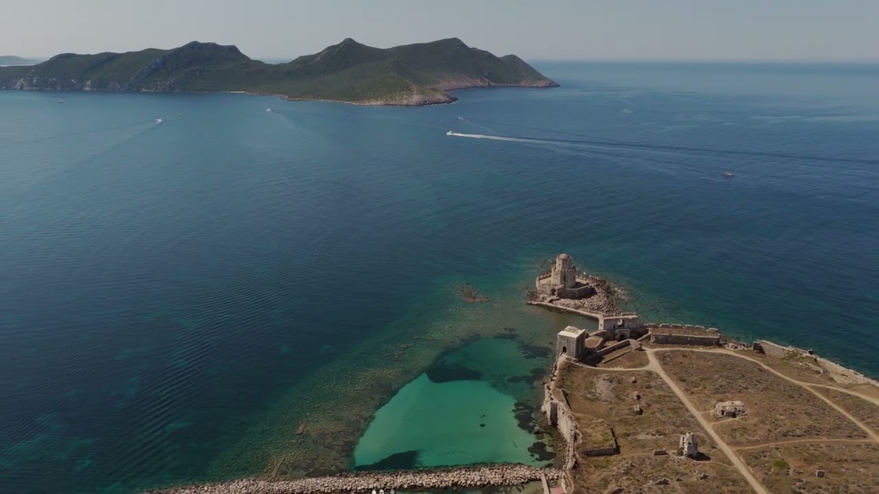 Methoni Castle Dji Mavic Pro 4