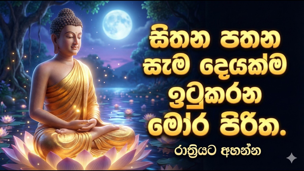 Mora Piritha - සිතන පතන සෑම දෙයක්ම ඉටුකරවන මෝර පිරිත - Seth Shnathiya