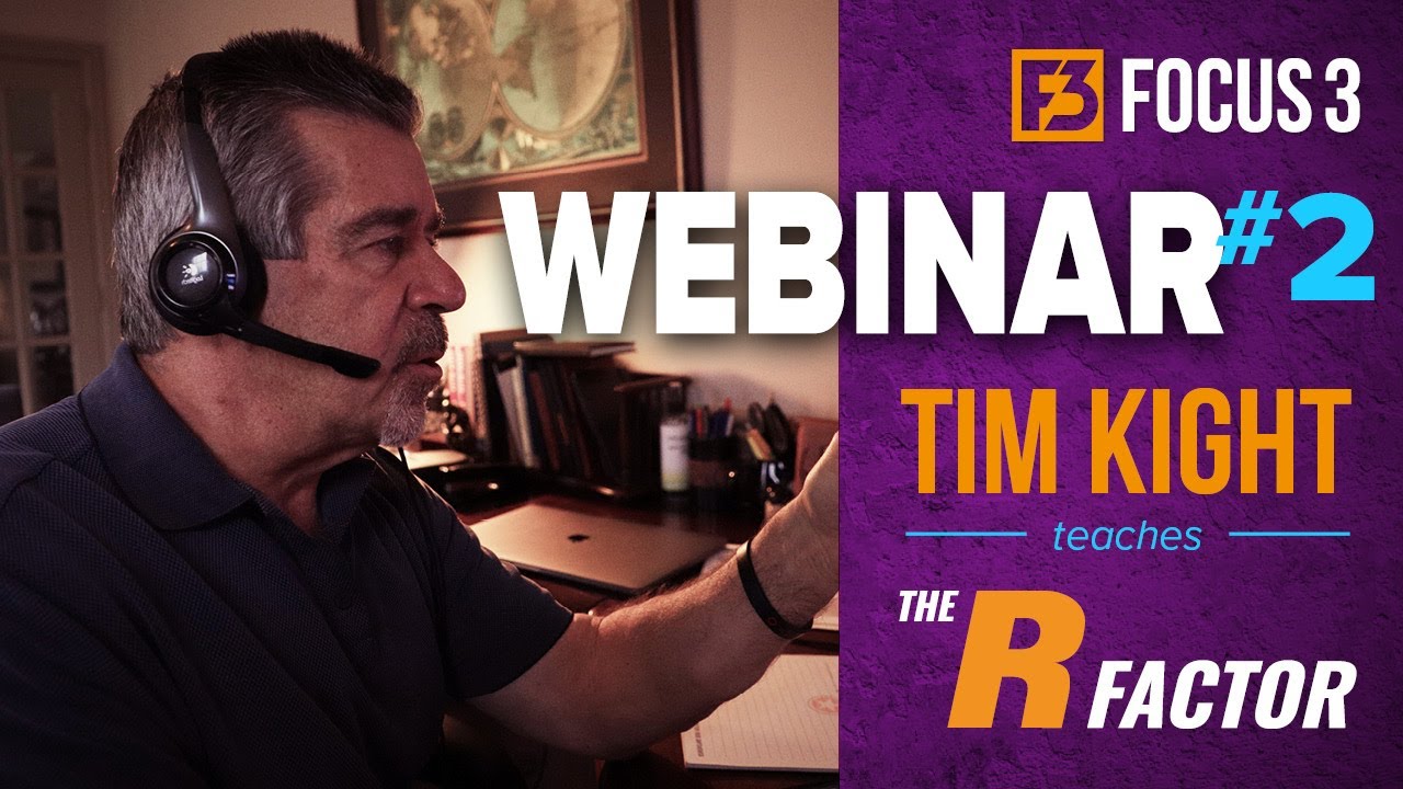 The R Factor Webinar #2 with Tim Kight (Tuesday, March 17, 2020)