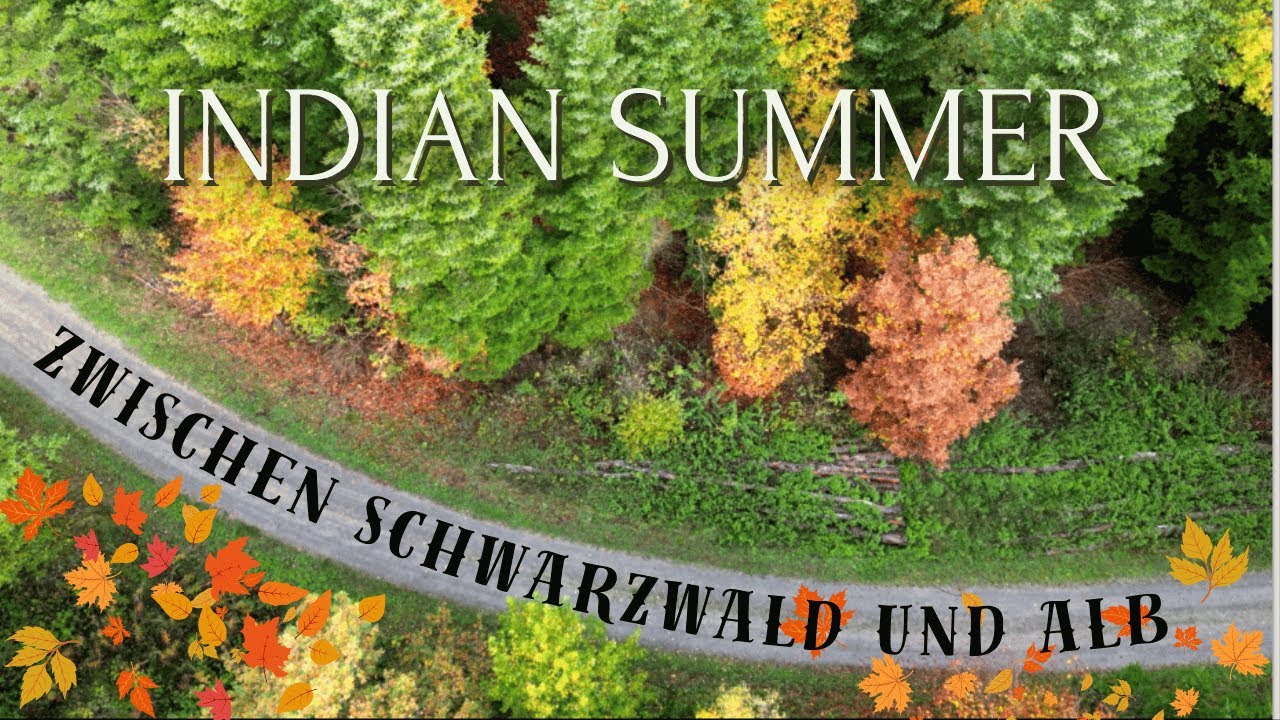 Indian Summer zwischen Schwarzwald und Schw&auml;bischer Alb.