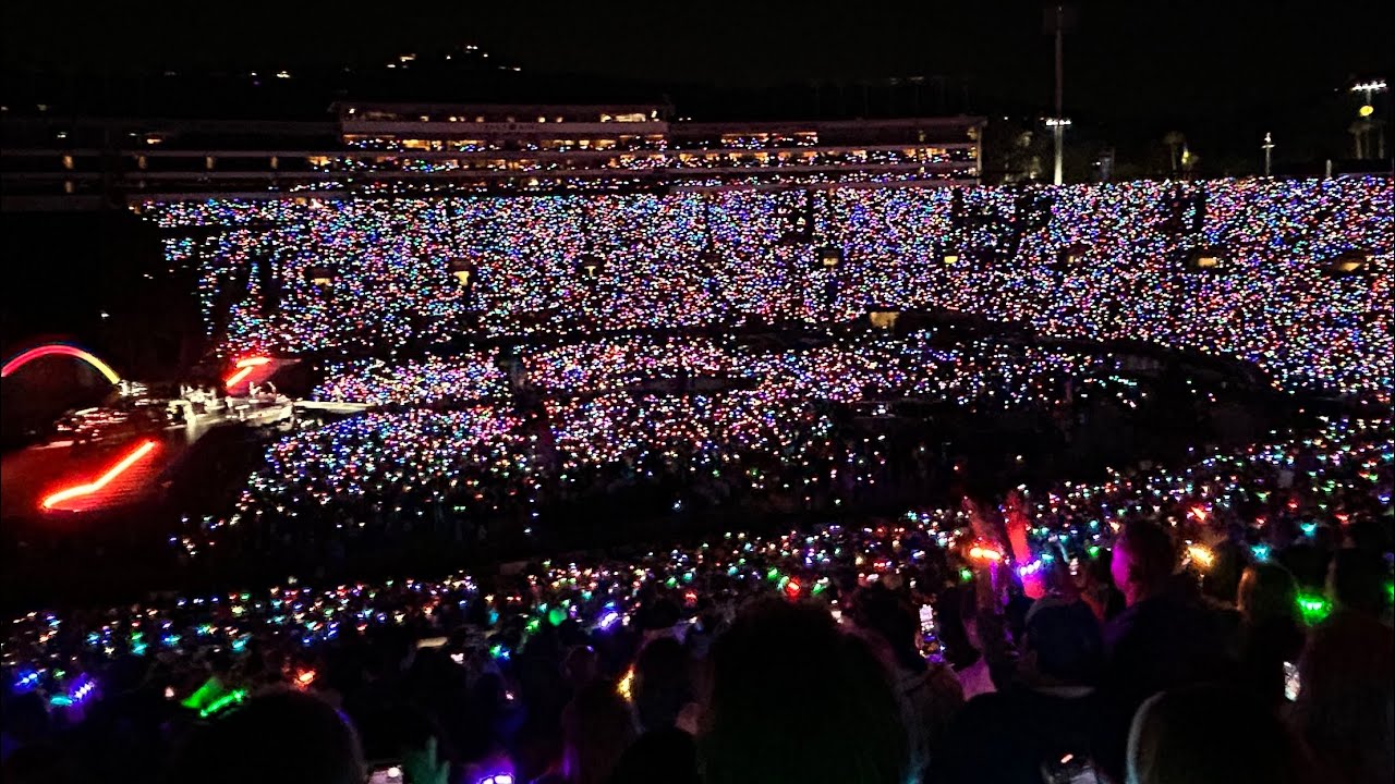 COLDPLAY- A Sky Full of Stars. Music of the Spheres. Rose Bowl Stadium, Pasadena (LAX). 10/01/2023.