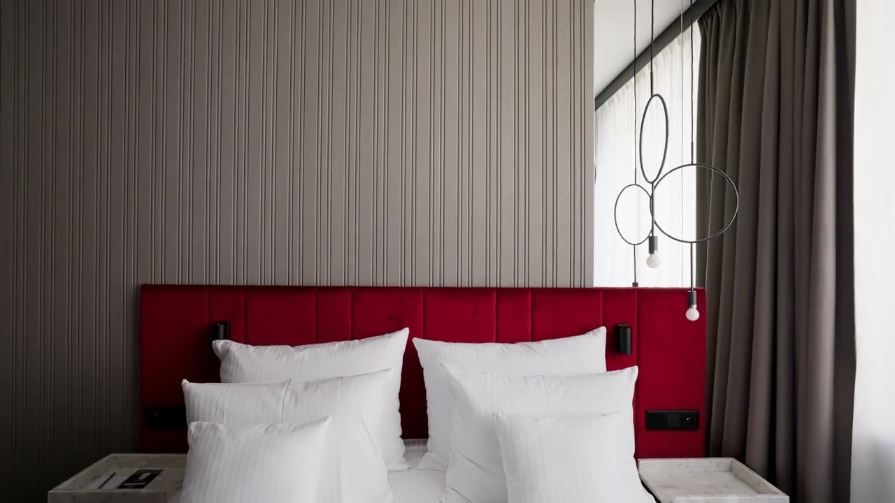 Feltdecor Projekt &ndash; Akustikpaneele aus PET-Filz und Leitsystem | Hotel Kossak, Krakau