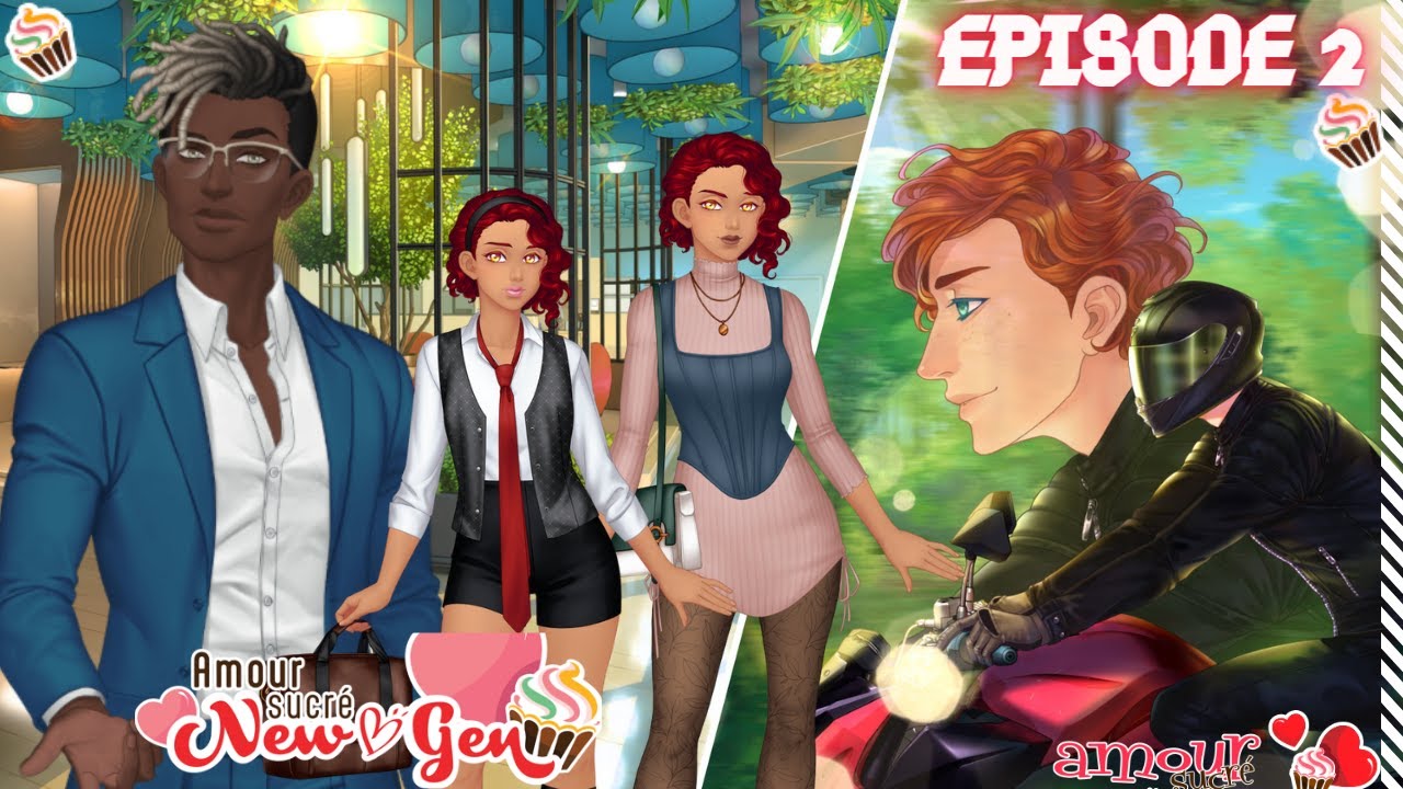 ✨️🧁Amour Sucré New Gen - La guerre est déclarée - Episode 2 (Routes Devon & Thomas)☕️✨️