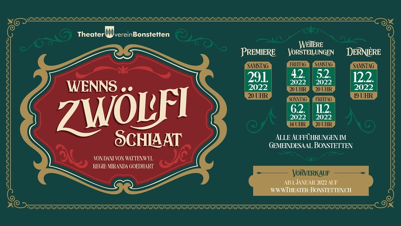 Wenns Zwölfi Schlaat!