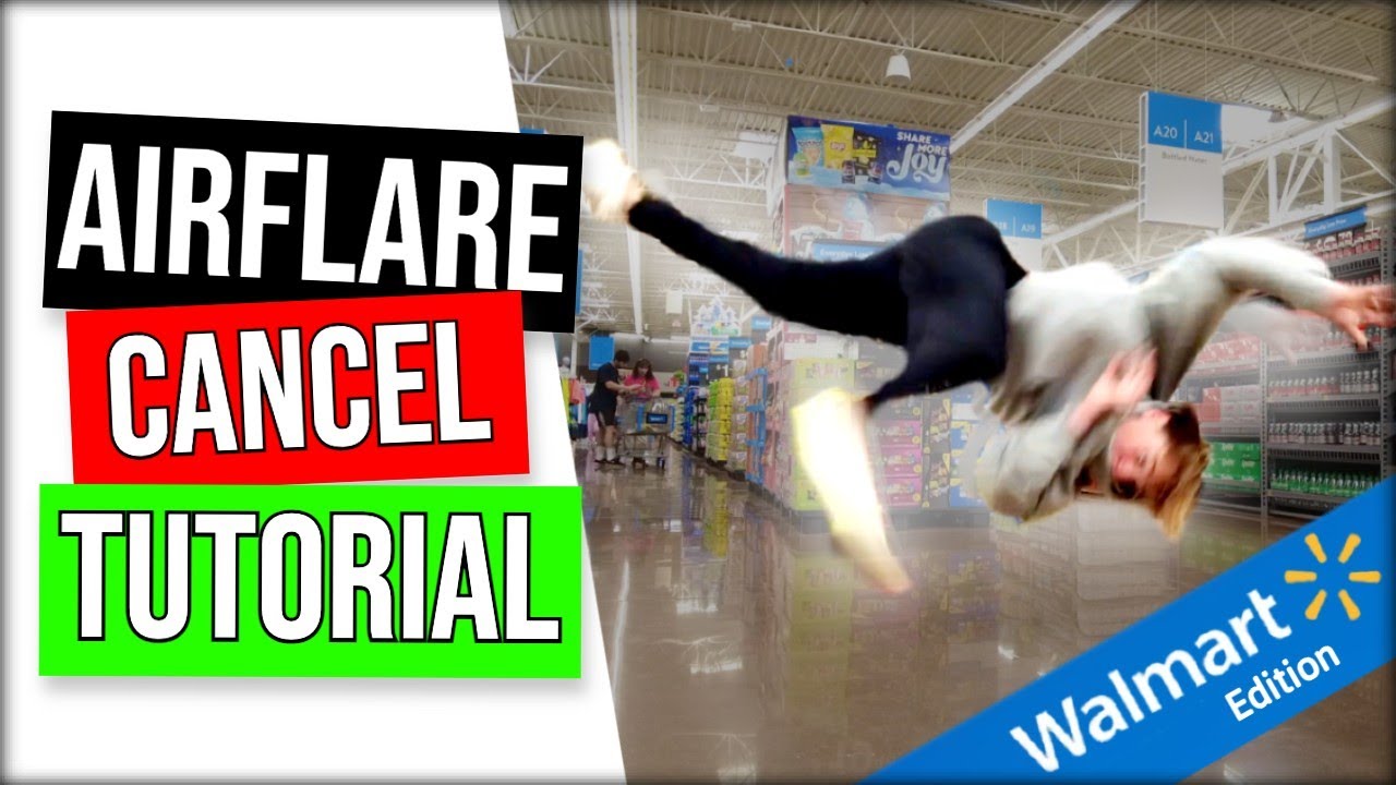 HOW TO AIRFLARE CANCEL - WALMART EDITION - COACH SAMBO
