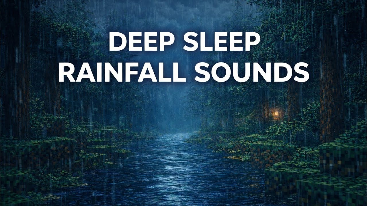 Forest Rain Sounds for Deep Sleep 🌧️ 30 Minutes Relaxing Night Ambience (No Commentary)