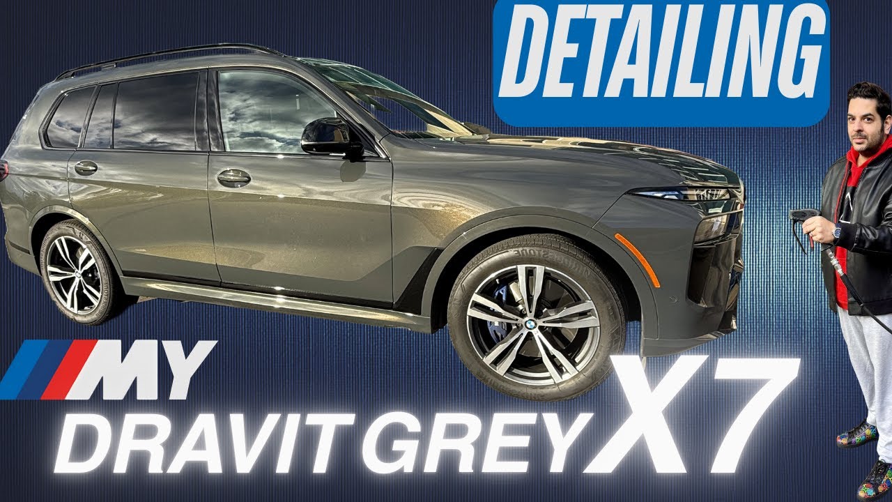 Paging Doctor Detail!  Dravit Grey BMW X7 Exterior w/ PPF and Ceramic Coating  - From Sick to Slick!