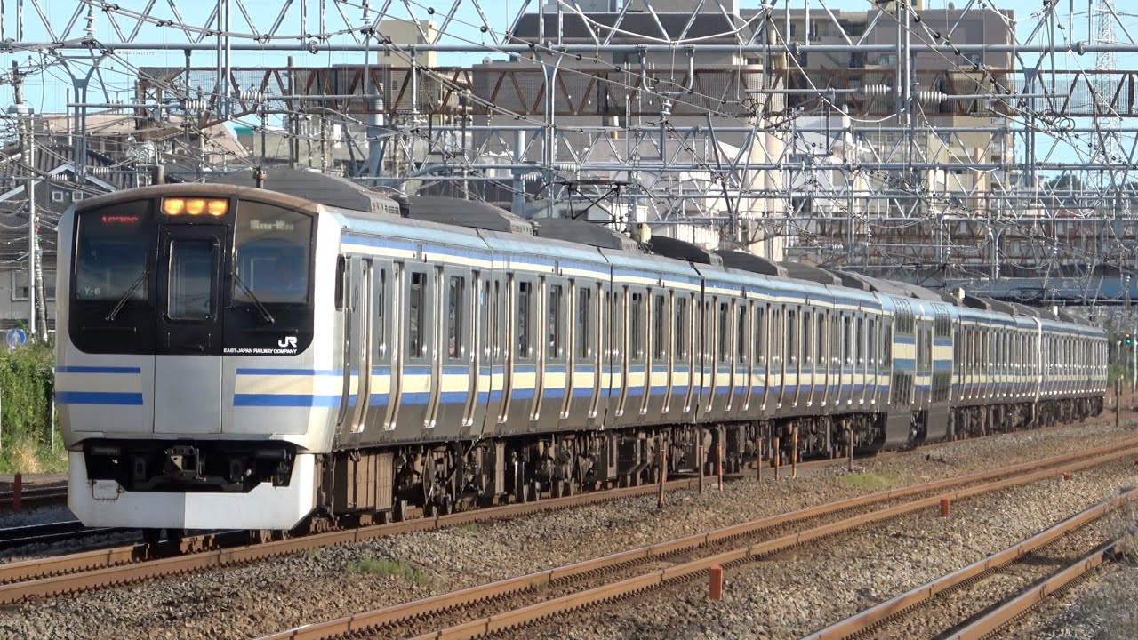 E217系4・5・7・8・10・11・15・30両編成 走行映像集【8種類の編成バリエーション】