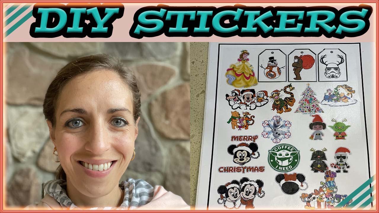 How I made Stickers in Cricut Design Space from images. Tutorial is for The Maker or Explore Air 2.