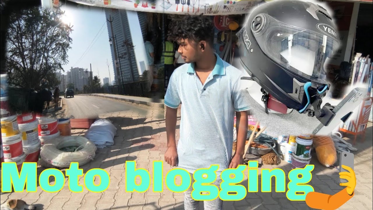 Aaj Ham karenge  Moto blogging🤳