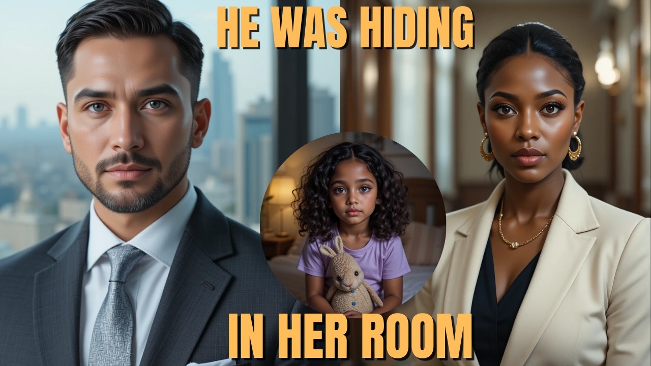 Escaping Billionaire CEO Hides In Little Girl’s Room After She Whispers, Don't Make A Sound