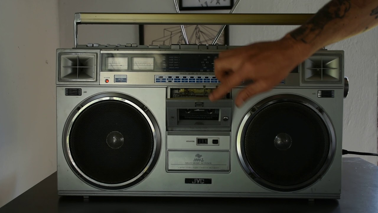 JVC RC M70 jw stereo boombox ghettoblaster radio recording cassette old school