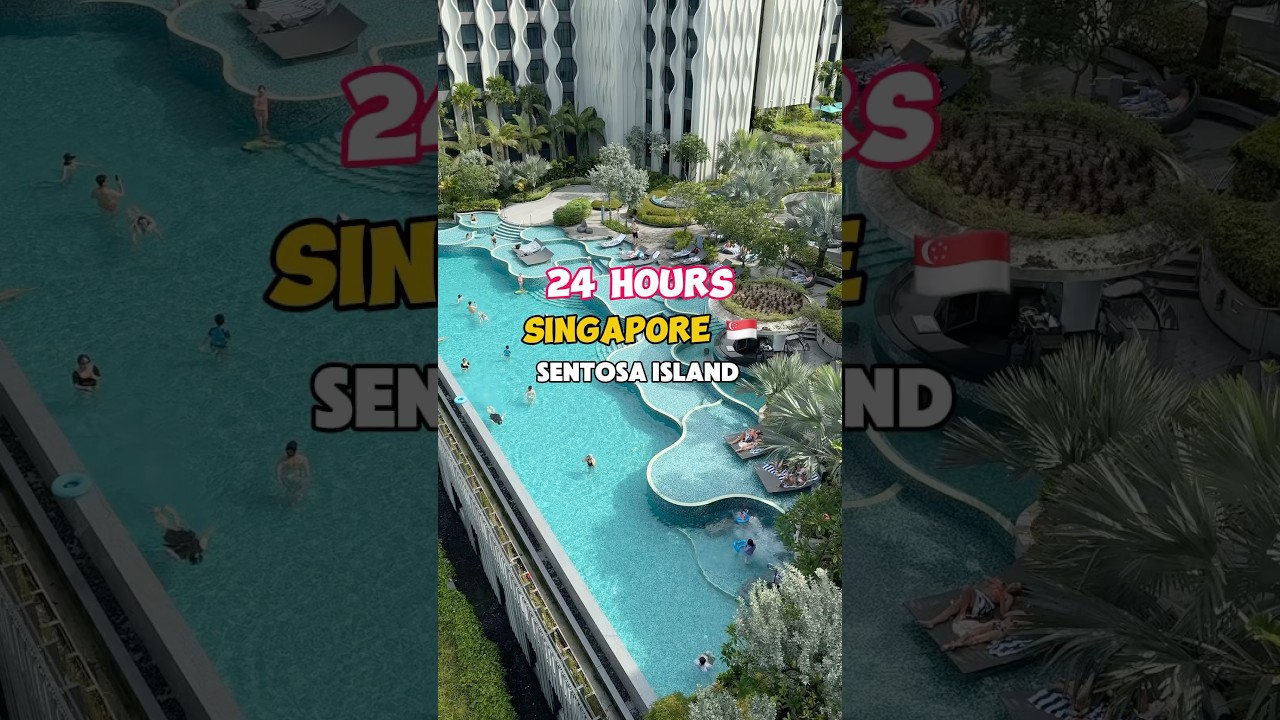 24 часа в Сингапуре на острове Сентоза! #singapore #singaporetravel