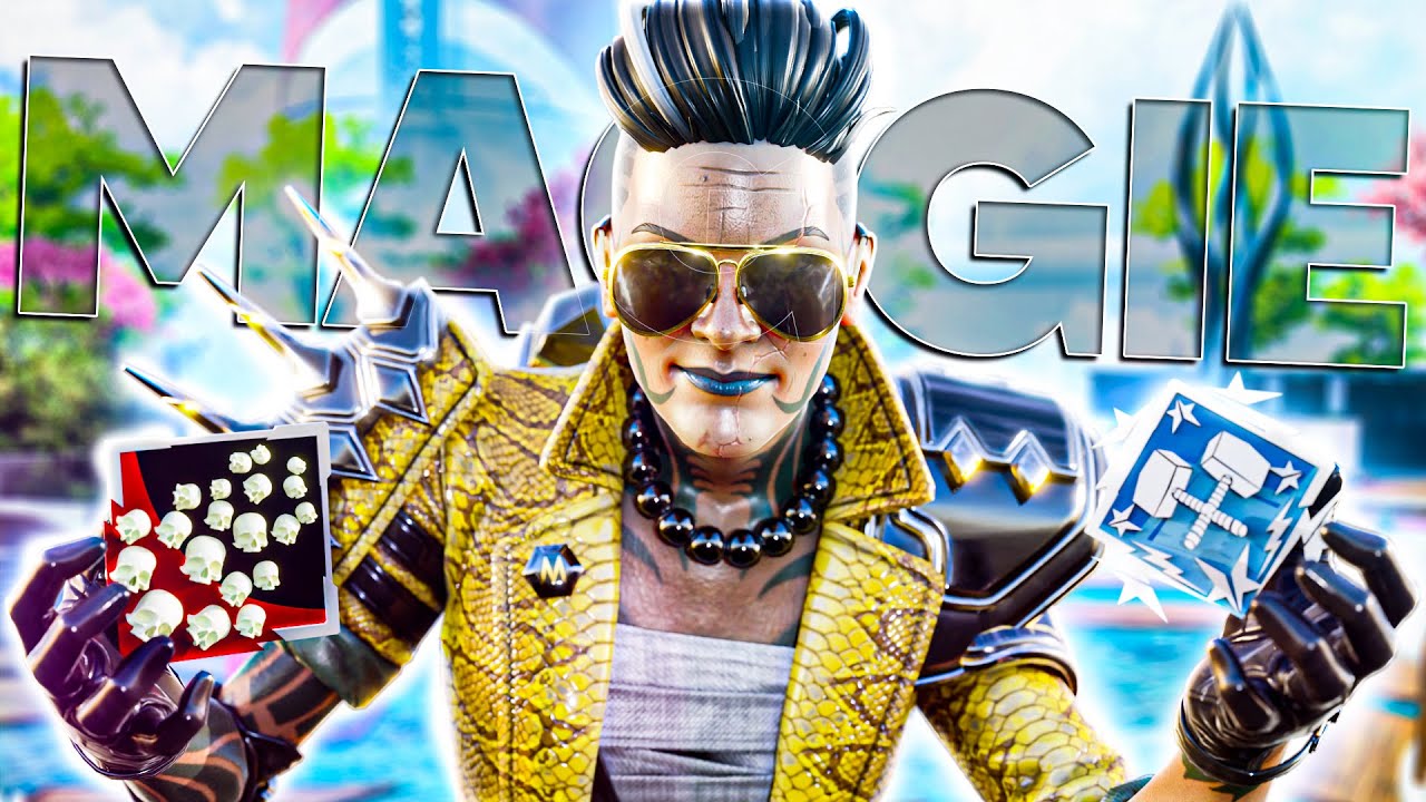 My first 20 kill game with Mad Maggie *4k damage* (Apex season 12)