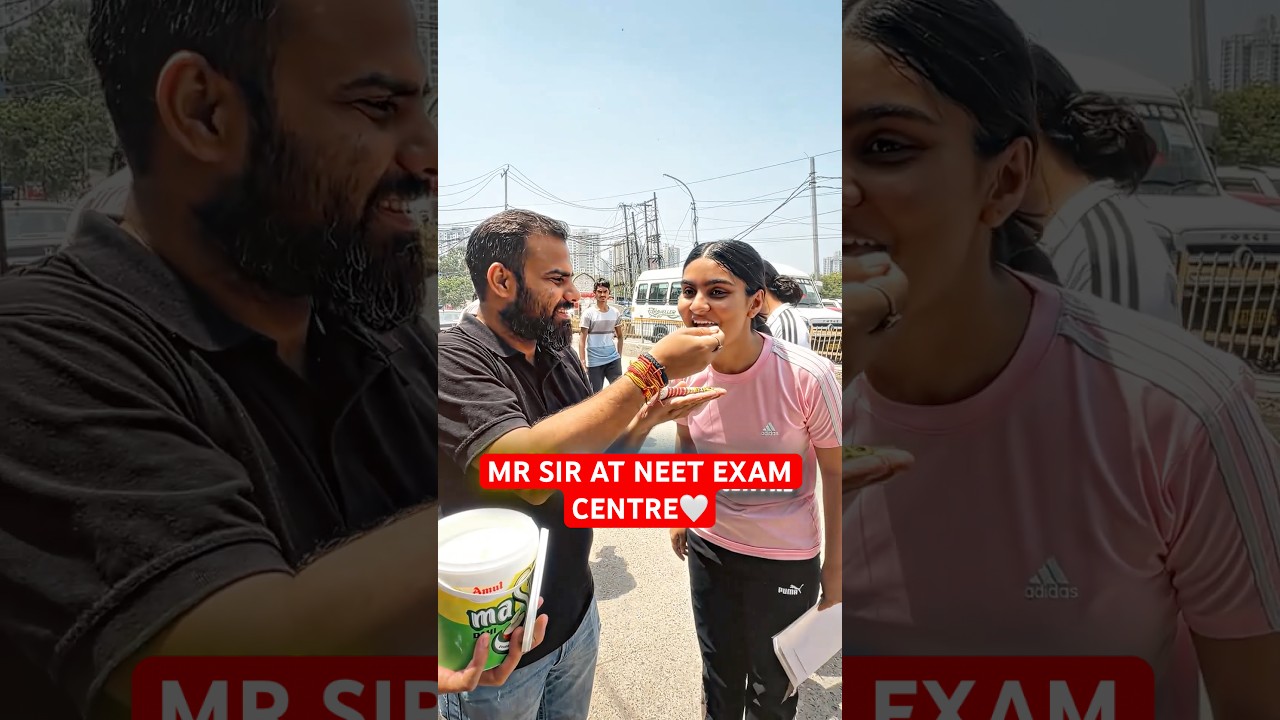 MR Sir at NEET Exam Centre🥹 - #neet #mrsir #neet2026 #pw