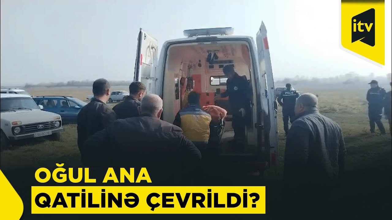 Oğuzda qadın &ouml;ld&uuml;r&uuml;l&uuml;b, qətlə ş&uuml;bhəli bilinən 15 yaşlı oğlu saxlanıldı