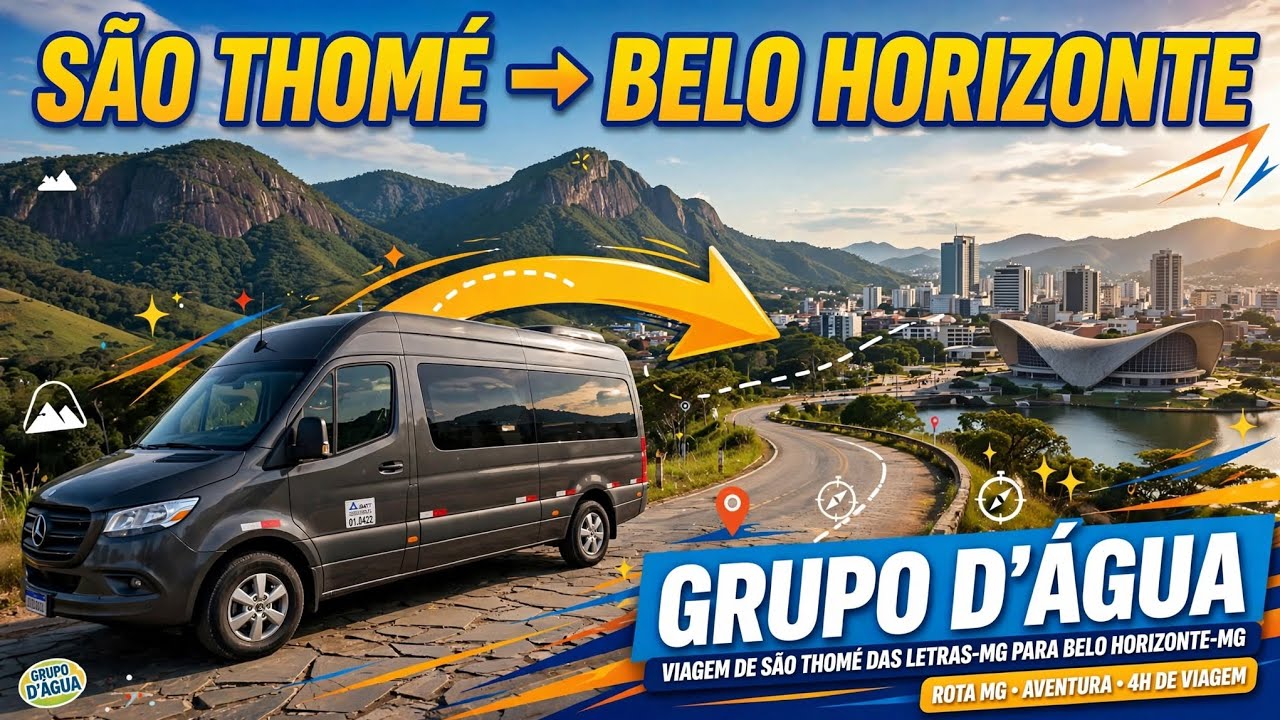 Grupo D'água Viagem de São Tomé Das Letras MG X Belo Horizonte MG Parte 5 Parada Pra Café da manhã