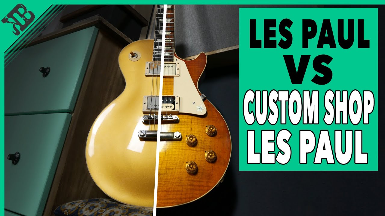 THE GIBSON BATTLE | Les Paul VS Custom Shop Les Paul | Gear Corner