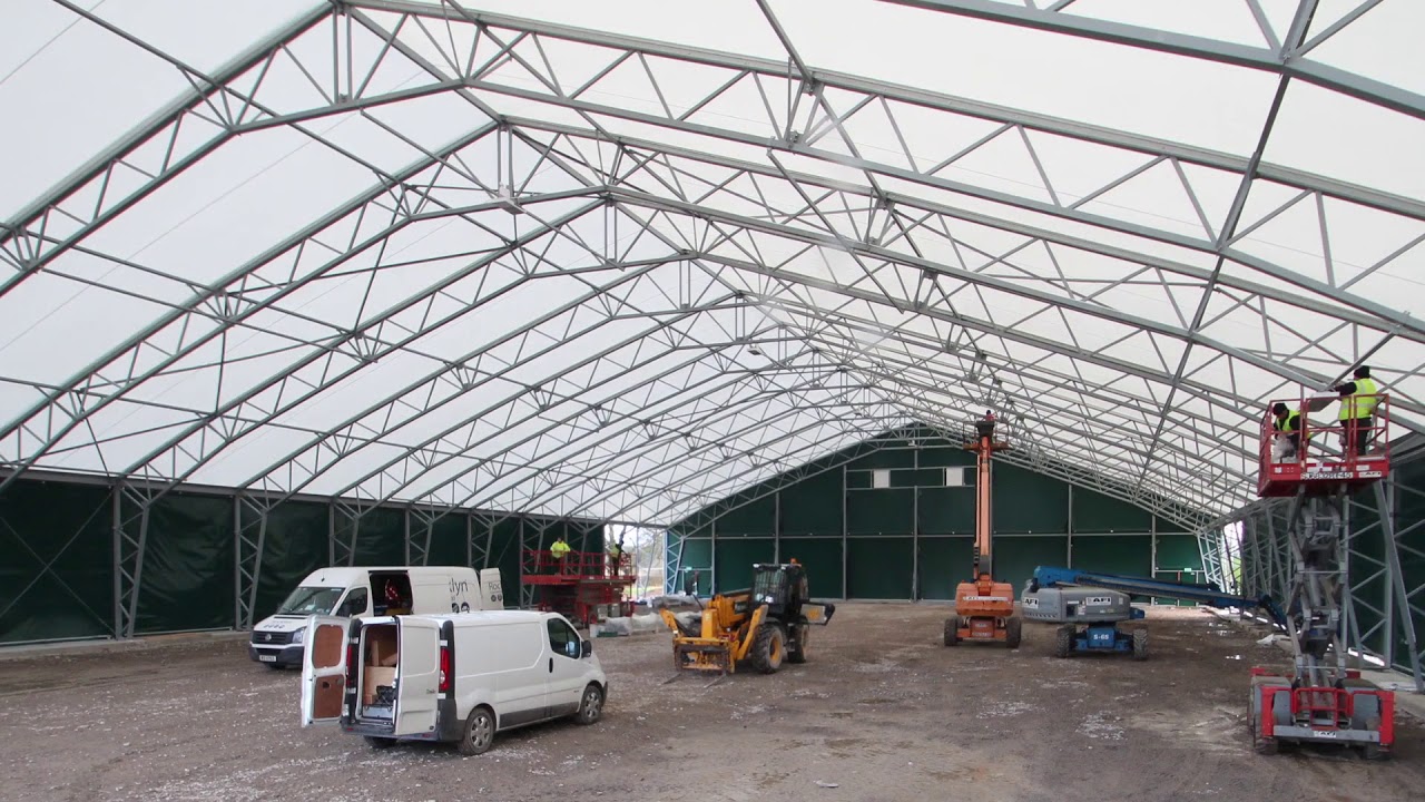 Ellesmere College Indoor Tennis Court, 2017
