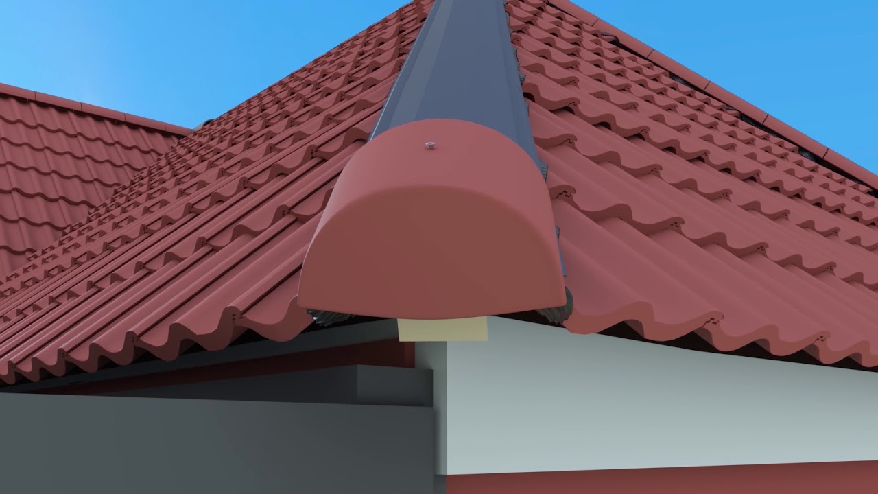 Installation of Danelaw's CON6+ Ridge and Hip System