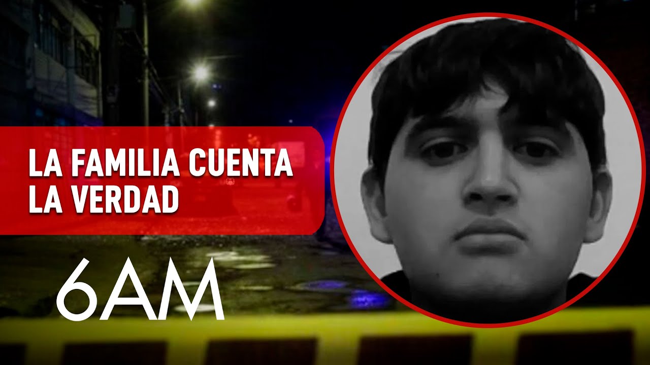 Habla la familia de Jaime Esteban Moreno, estudiante de Los Andes fallecido en Halloween | 6AM