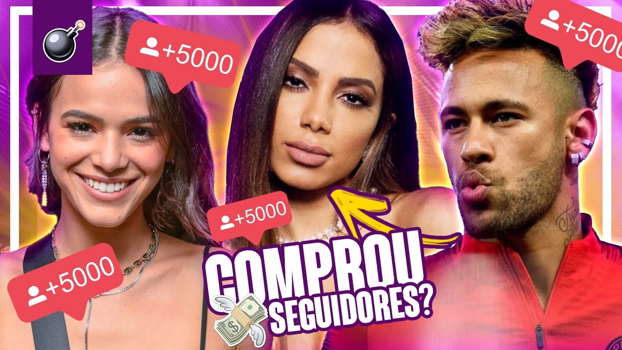 OS FAMOSOS MAIS SEGUIDOS NO INSTAGRAM! | Virou Festa
