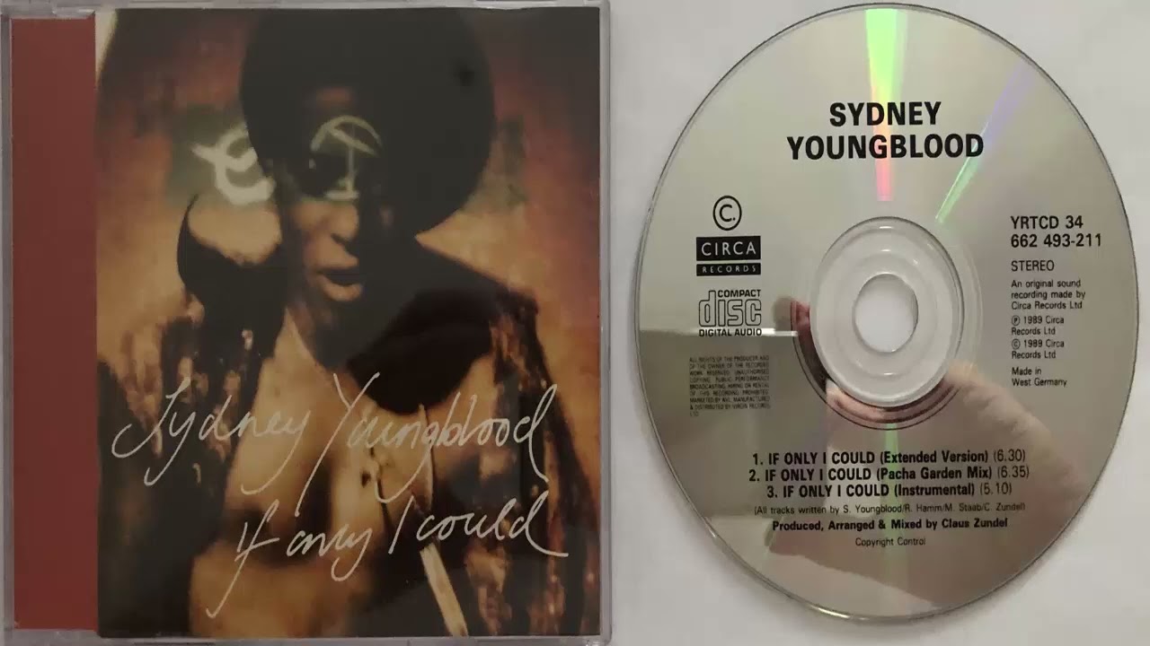 Sydney Youngblood If only i could (Extended Version) (1989) (CD Maxi)