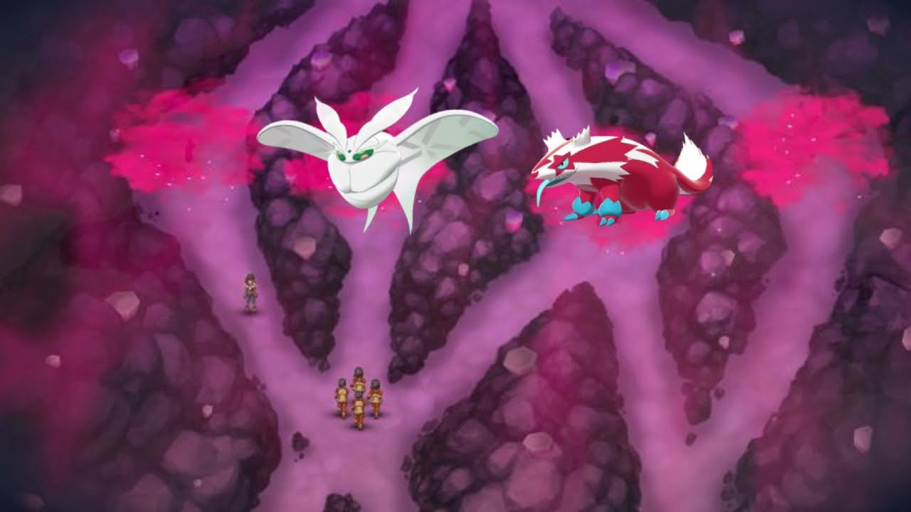 Double Shiny Dynamax Adventure - Shiny Frosmoth and Linoone - Pokemon Sword and Shield