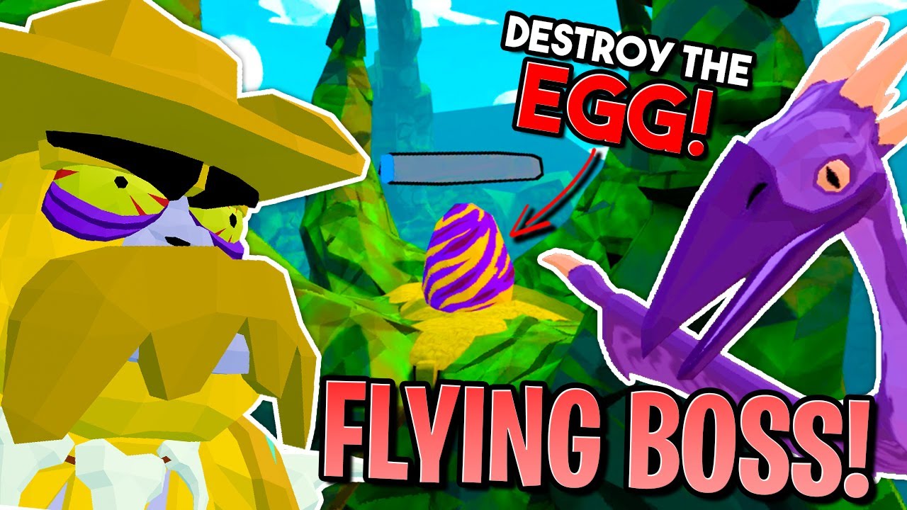 How To Beat The NEW FLYING DINO BOSS In UG VR!