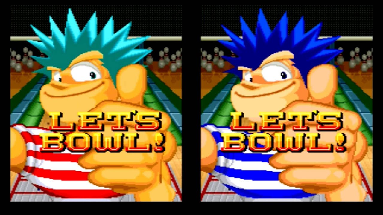 Neo-Geo SNK League Bowling with Senomad