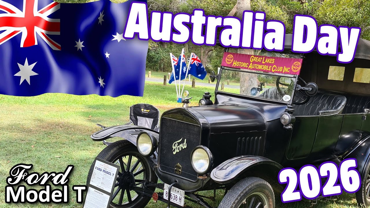 ⚜️ Ford Model T ⚜️ Australia Day Celebrations with the Model T #australia #classiccars #ford