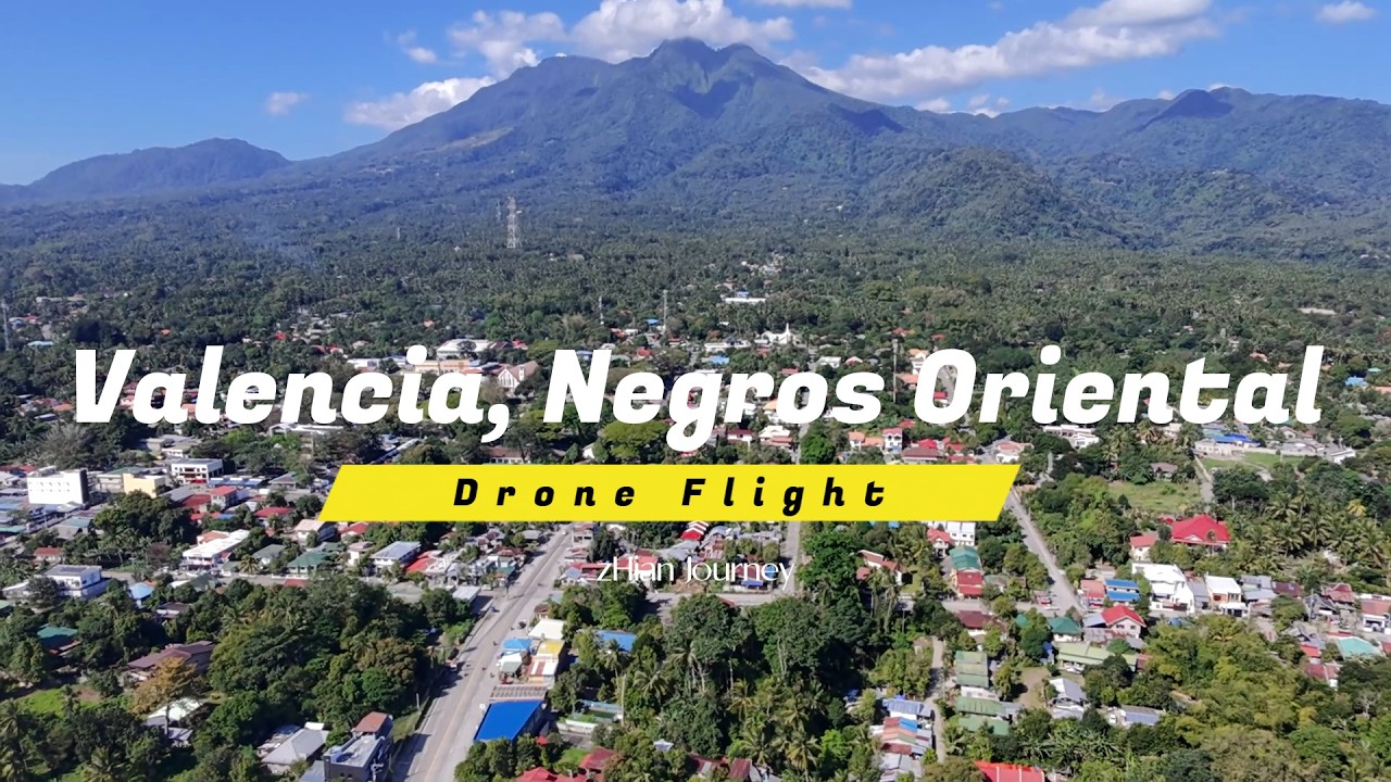 Valencia, Negros Oriental  | Drone Flight | Aerial View