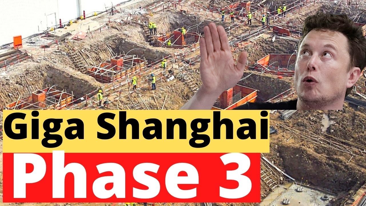 Tesla Starts Giga Shanghai's Phase 3 Expansion With Possible 3 Ideas