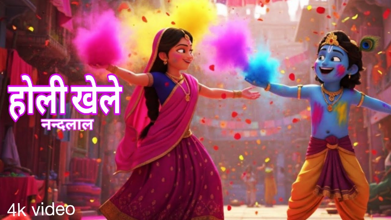 होली खेले नन्दलाल | Radha Krishna Holi Song 2026 |Braj Holi Bhajan