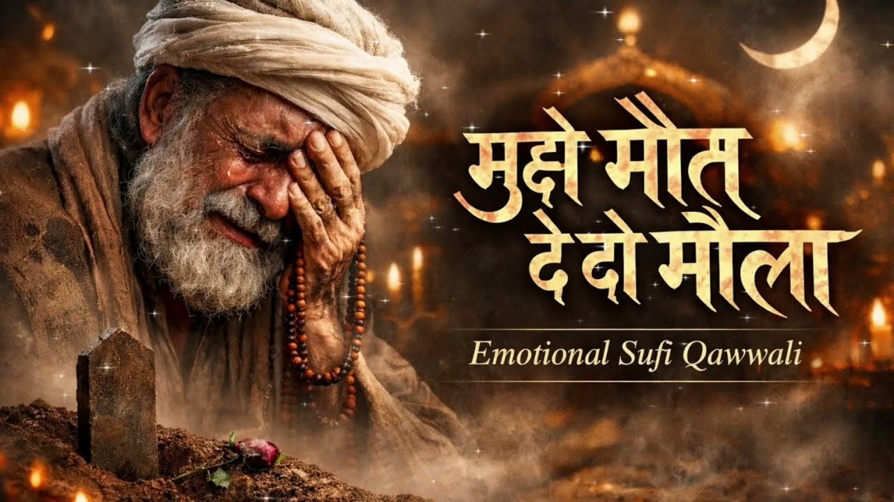 मुझे मौत दे दो मौला 😢 | दर्द भरी सूफ़ियाना कव्वाली | बूढ़े फ़क़ीर की पुकार | New Emotional Qawwali 
