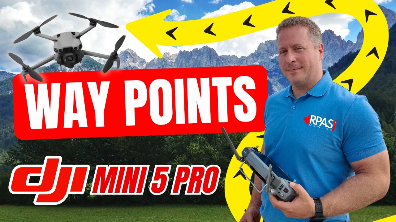 DJI Mini 5 Pro Waypoints Tutorial (From Rookie to PRO PILOT)