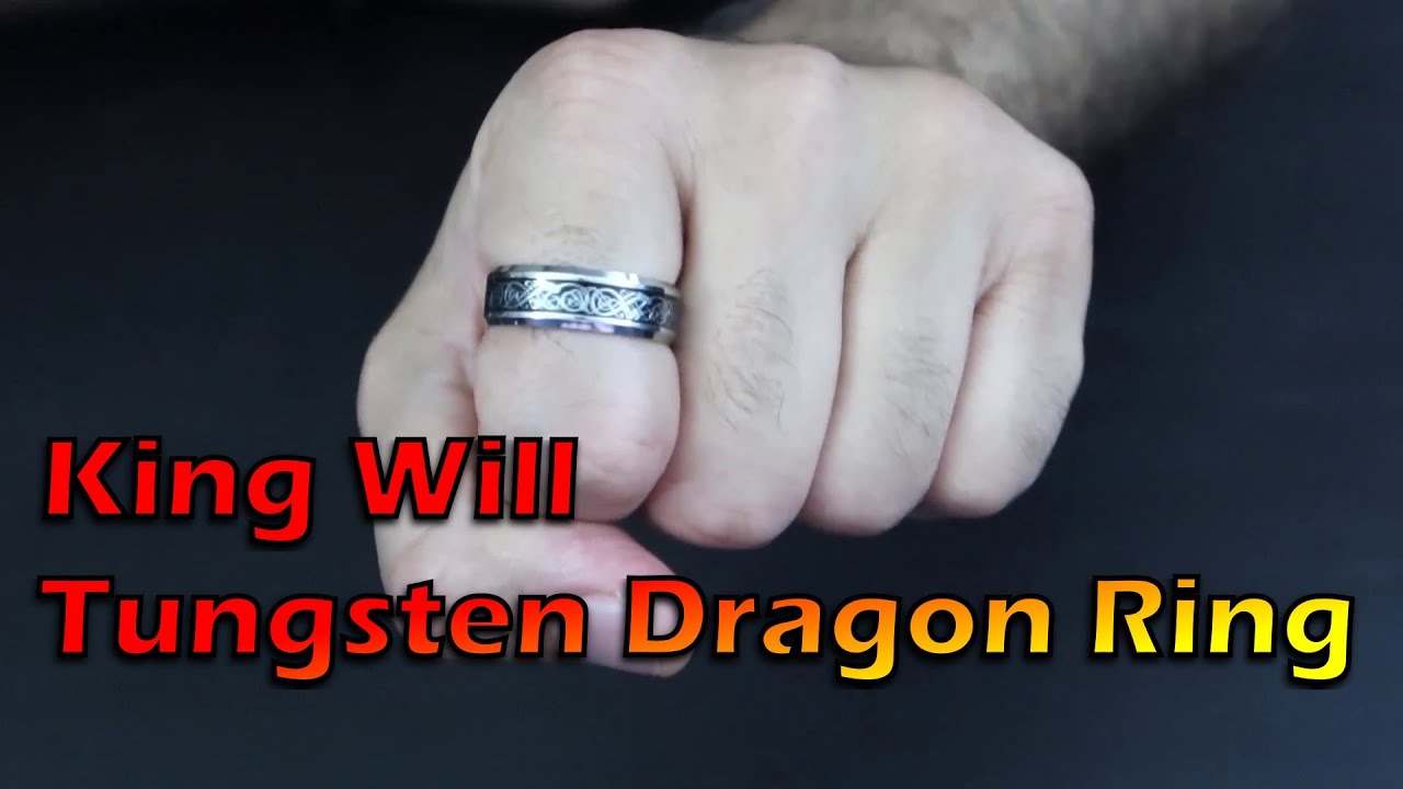 King Will Dragon Tungsten Ring 1 year review