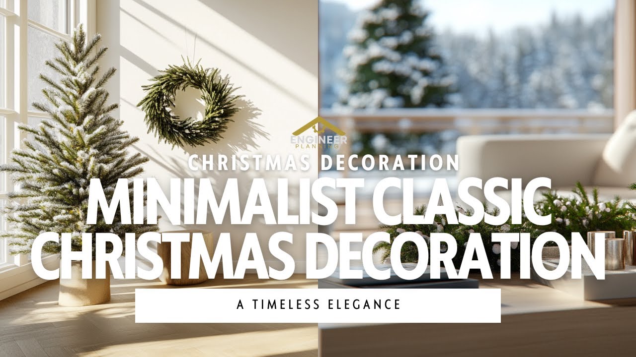 How to Create a Simple Yet Elegant Minimalist Christmas Decoration