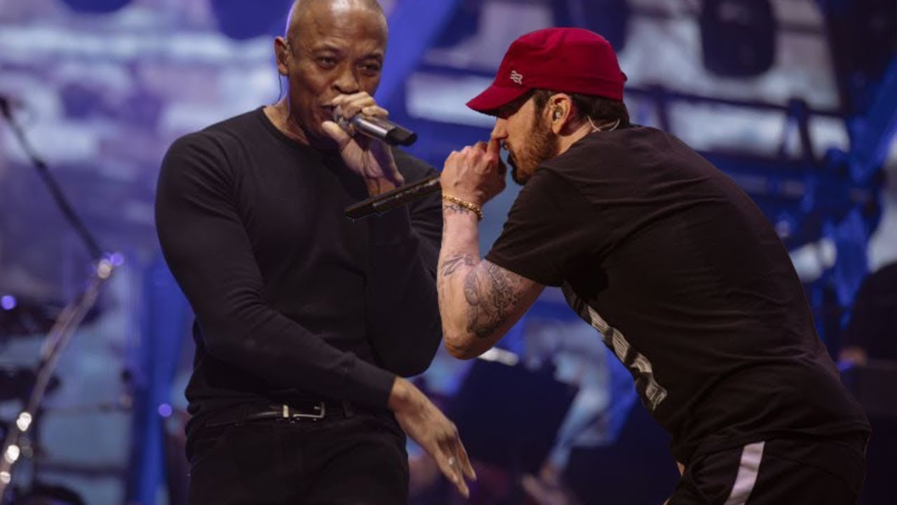 Dr Dre and Eminem on a drill beat sound too hard (forget about dre)