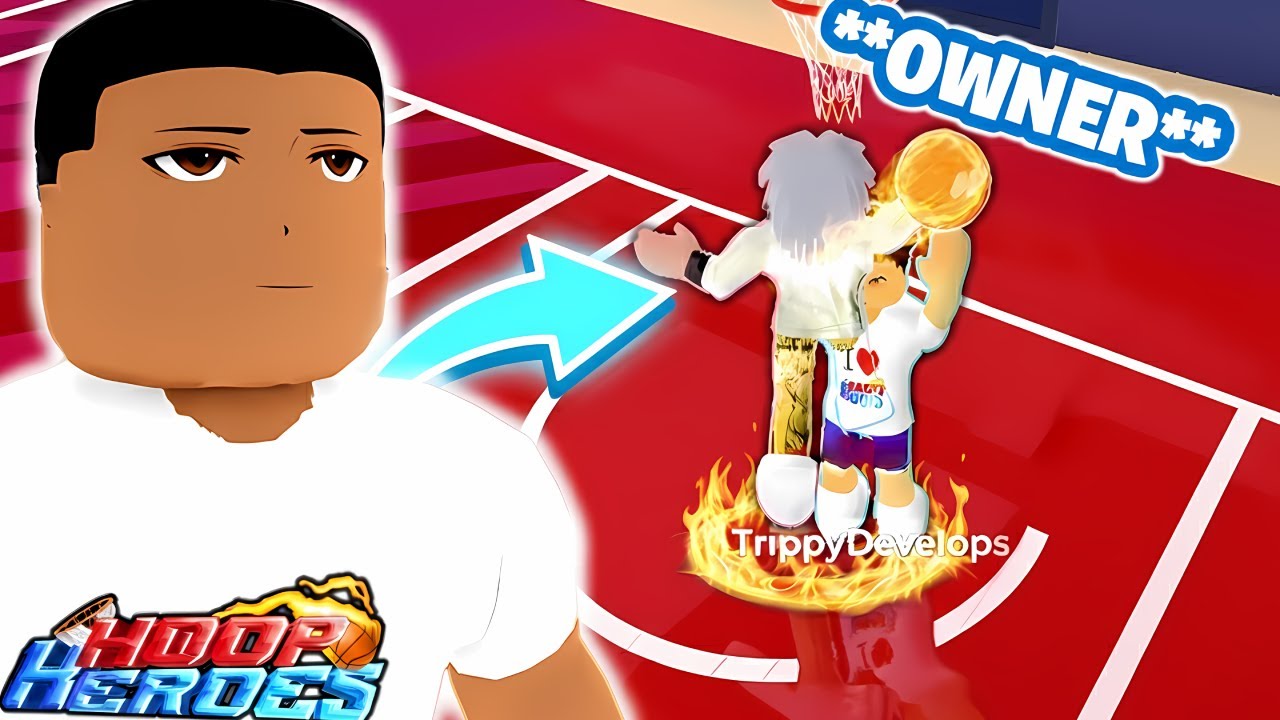 Playing the OWNER in a *NEW* Roblox Basketball Game | Hoop Heroes